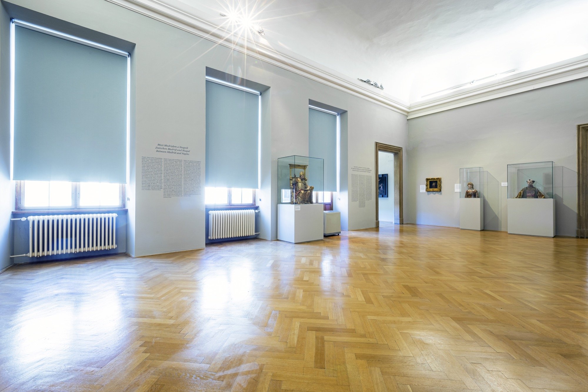 Stínění ve Šternberském paláci Stínění ve Šternberském paláci